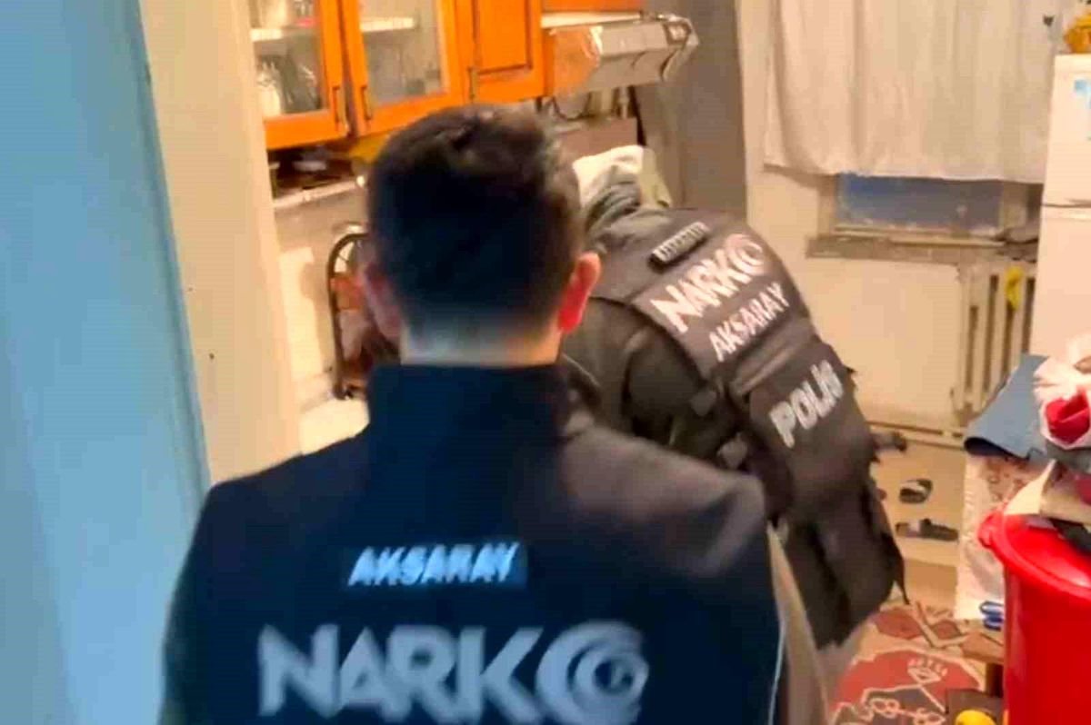 Aksaray'da narkotik ekiplerinden 6 operasyon, 13 tutuklama