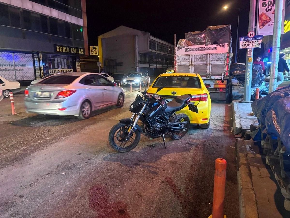 Erzincan'da trafik kazası: 1 yaralı