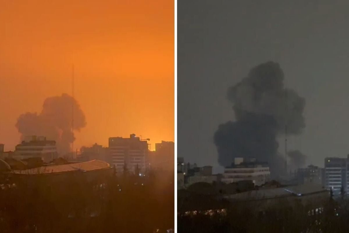 ABD'nin tehditleri sonrası Tahran'a yoğun saldırı! Elektrik kesintileri yaşandı