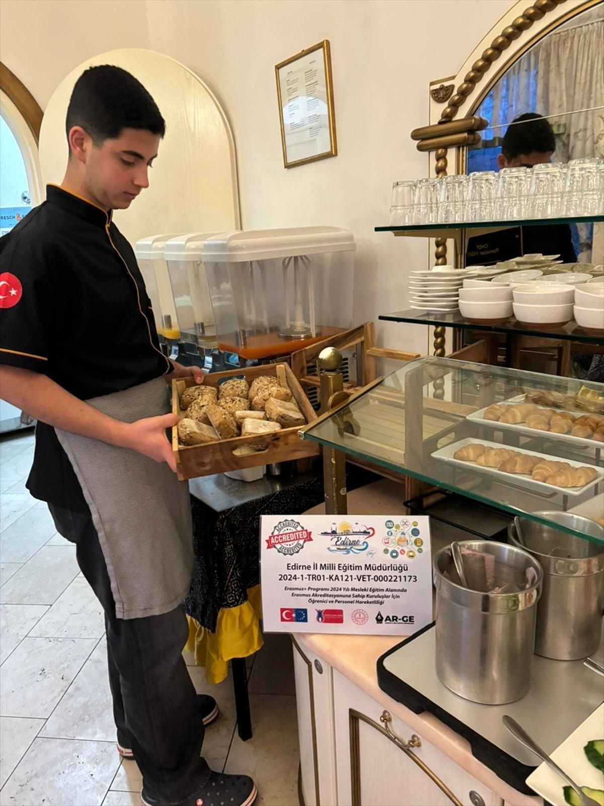 Edirne Mesleki Eğitim Merkezi öğrencileri Almanya'da staj yaptı