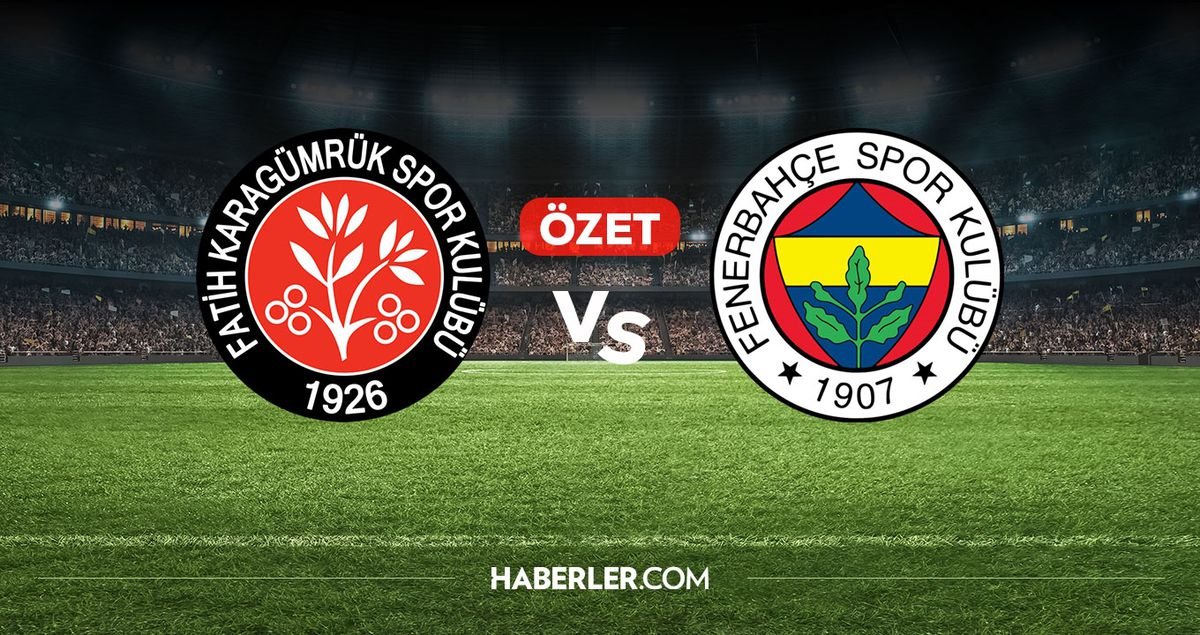 Karagümrük Fenerbahçe maç özeti ve golleri! (ÖZET) Karagümrük Fenerbahçe kaç kaç bitti, golleri kim attı?
