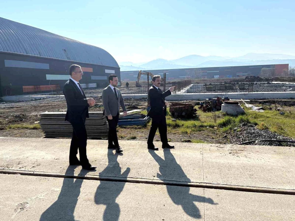 Samsun'da sanayi ve lojistik yatırımlarına yakın takip