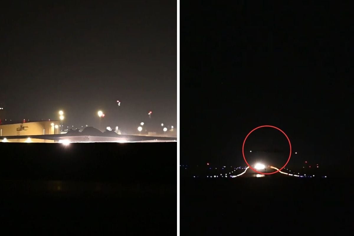 ABD ordusu 'hayalet' uçaklarının görüntülerini paylaştı