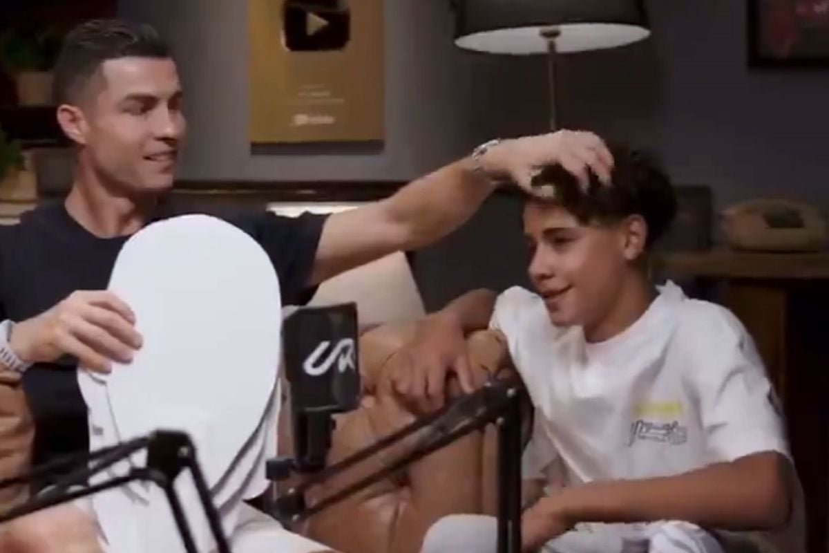 Ronaldo'nun oğlundan "Babanla oynamak ister misin?" sorusuna bomba yanıt