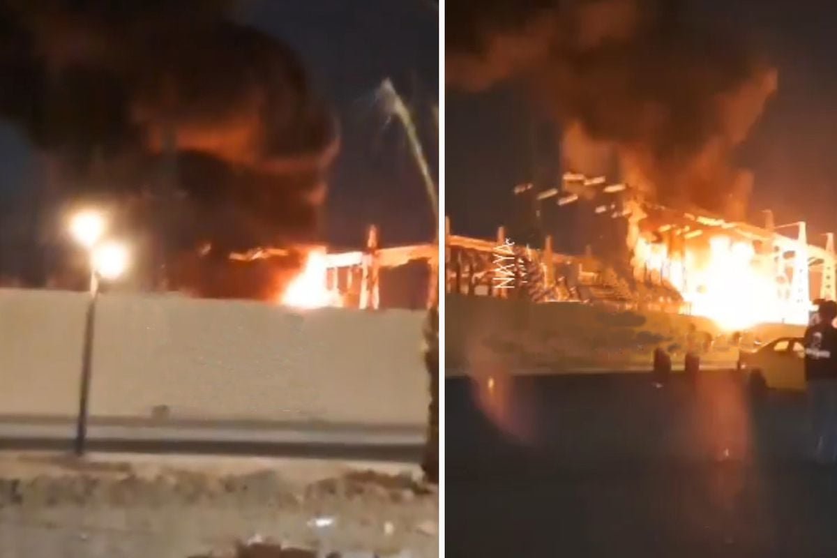 Bağdat'ta havalimanına İHA saldırısı