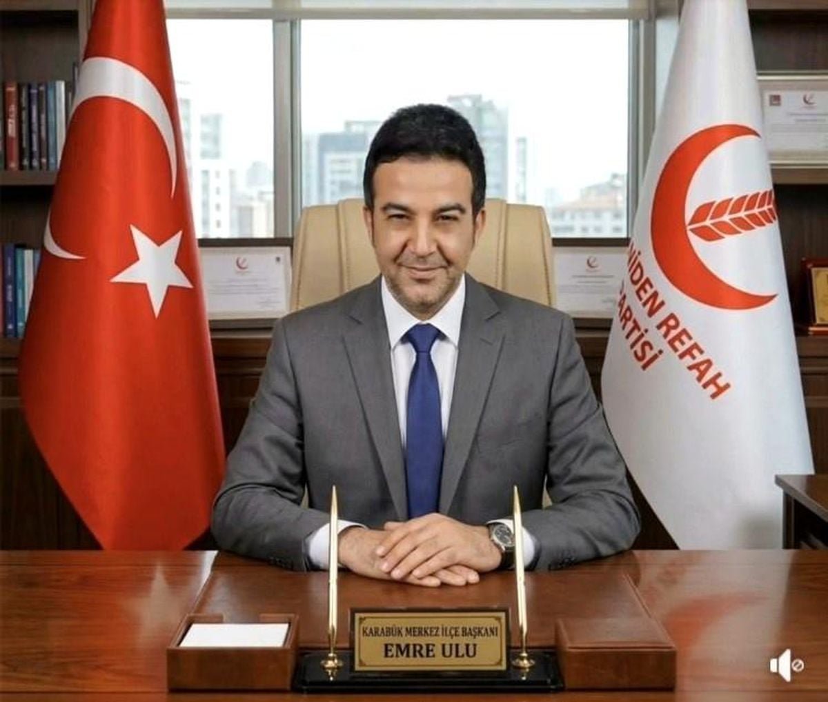 Yeniden Refah Partisi Karabük merkez ilçe başkanı ve yönetimi istifa etti