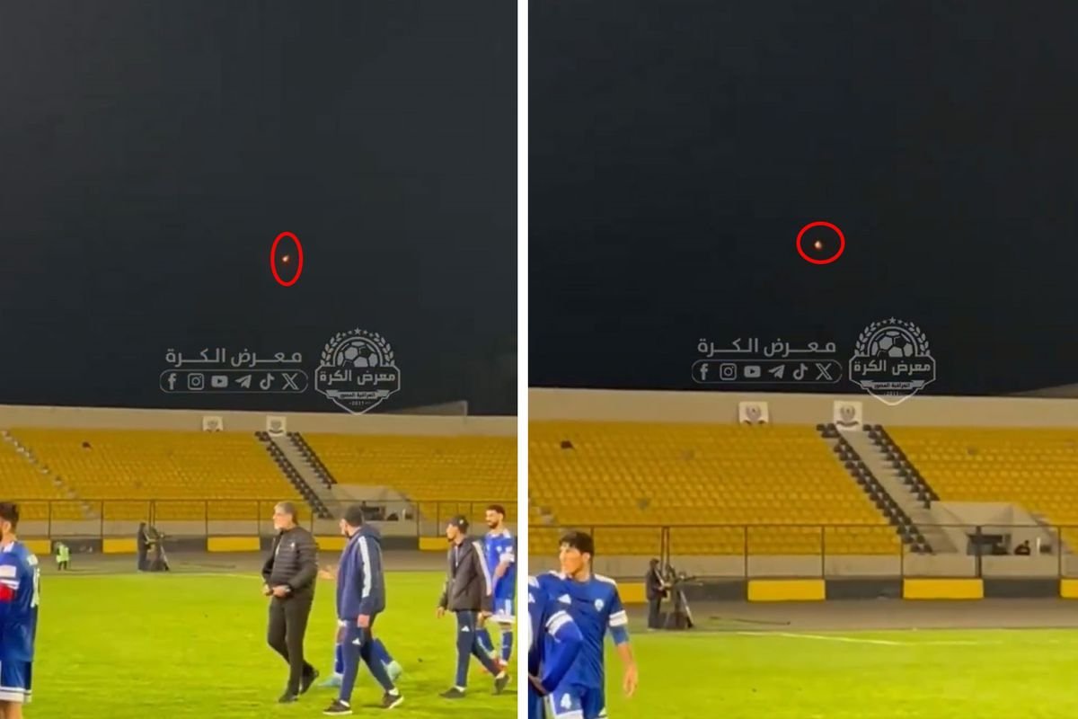 Film sahnesi gibi! Maça verilen mola bu kez iftar için değil atılan füzeler için