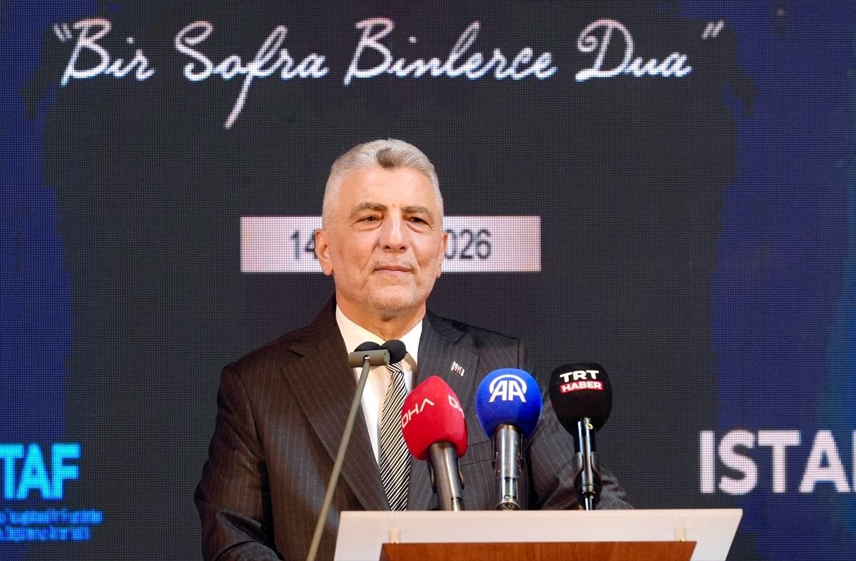 Bakan Bolat, İSTAF 13. Geleneksel İftar Programı'nda konuştu Açıklaması