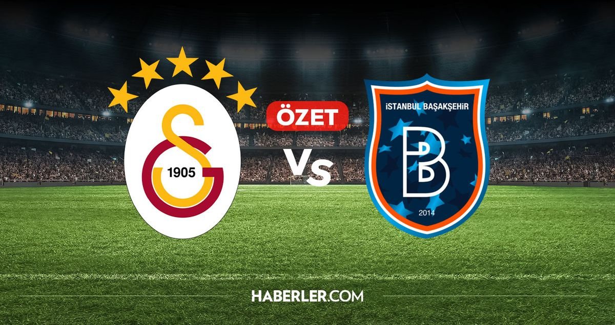 Galatasaray Başakşehir maç özeti ve golleri! (ÖZET) Galatasaray Başakşehir kaç kaç bitti, golleri kim attı?