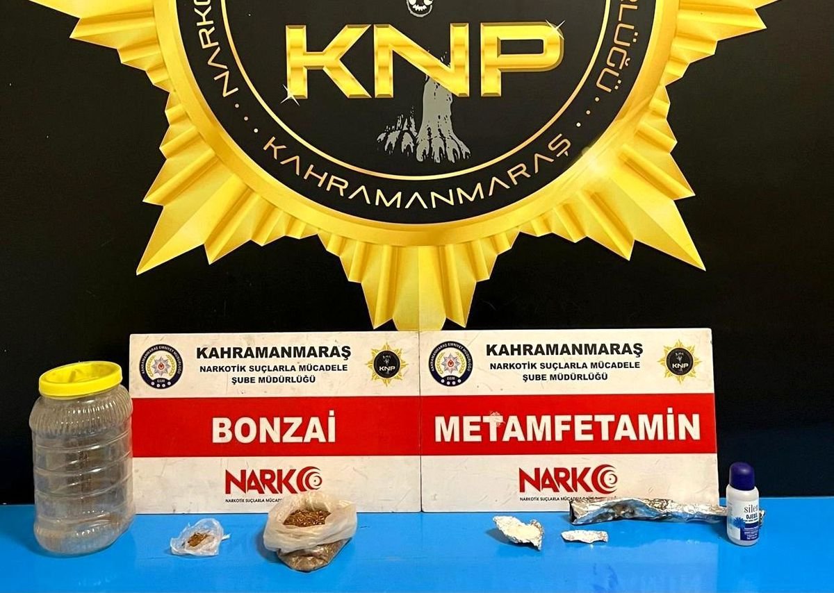 Kahramanmaraş'ta uyuşturucu operasyonu: 1 tutuklama