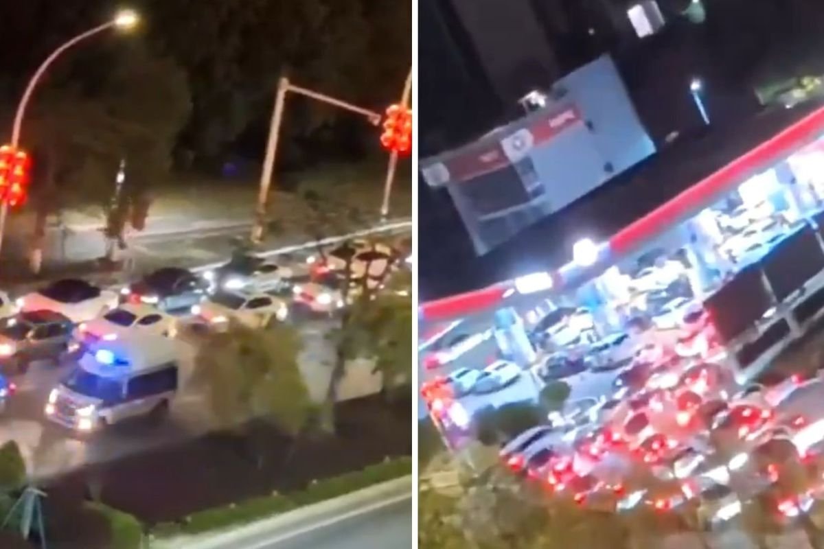 Çin'de zam öncesi benzin istasyonlarında uzun kuyruklar oluştu