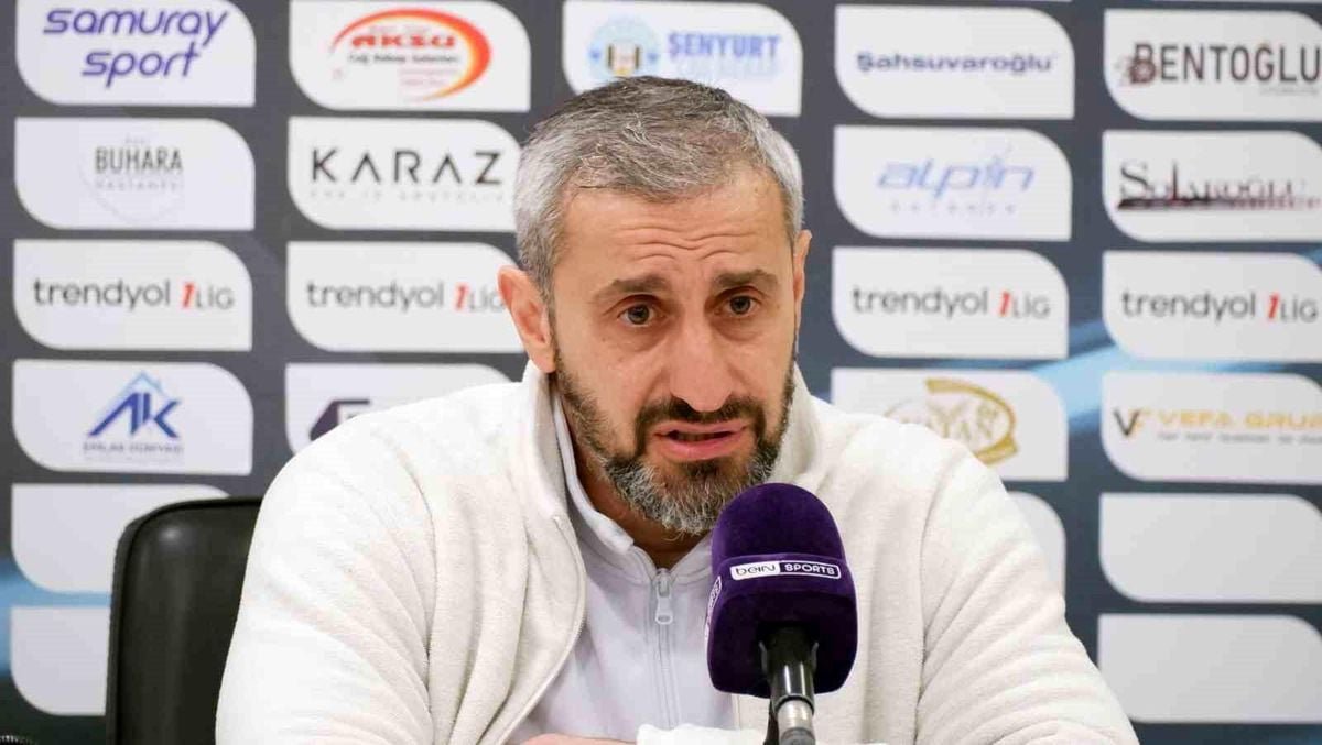 Erzurumspor FK Hatayspor maçının ardından
