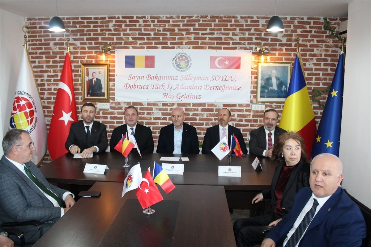 Süleyman Soylu, Romanya'da Türk İş İnsanlarıyla İftar Programında Bir Araya Geldi