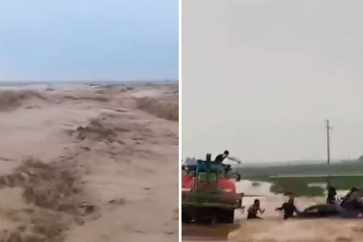 Görüntüler korkunç! Mardin'i sel vurdu