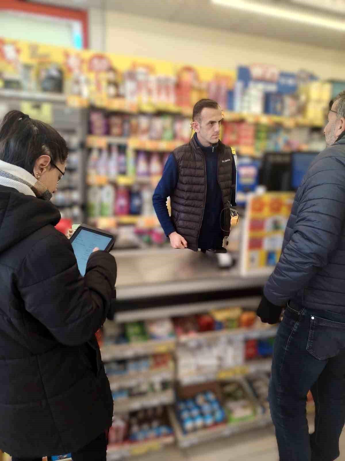 Bayburt'ta plastik poşet ücretleri denetlendi