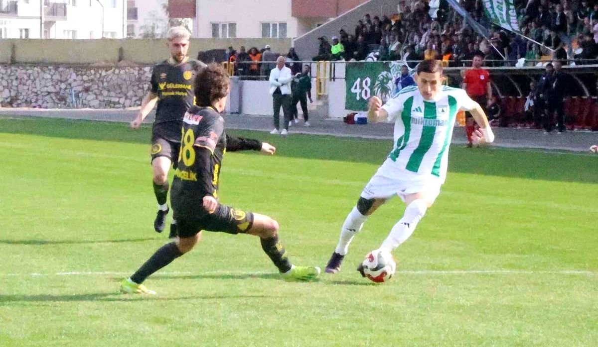 TFF 2. Lig: Muğlaspor: 2 MKE Ankaragücü: 0
