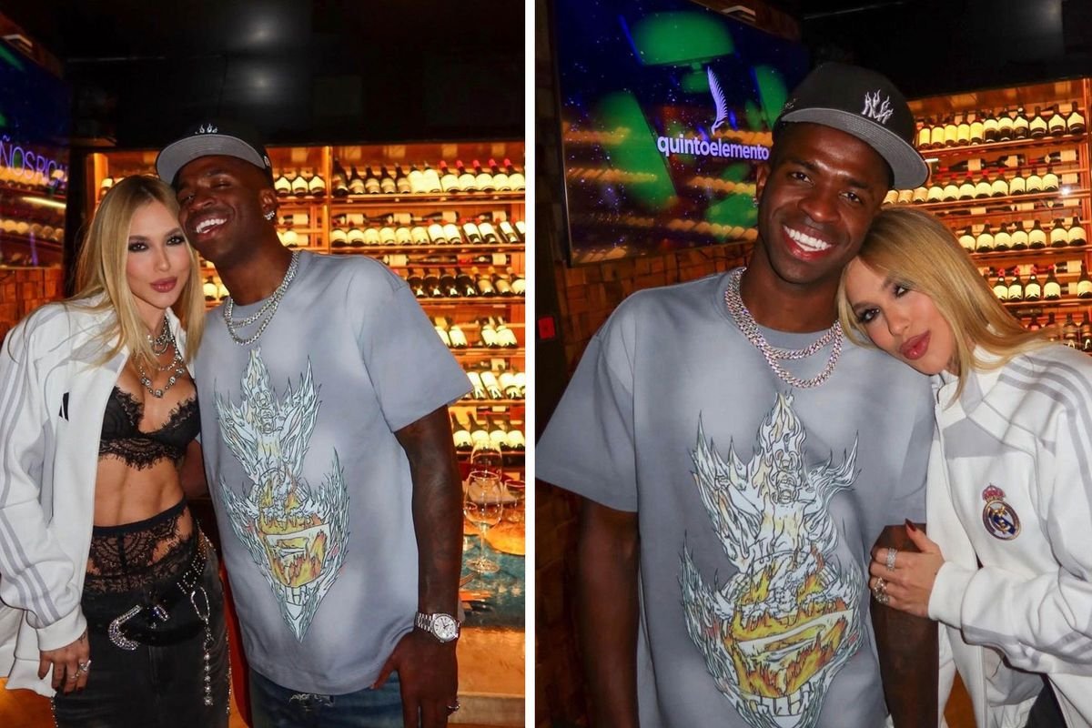 Vinicius Junior'un kız arkadaşı olay oldu