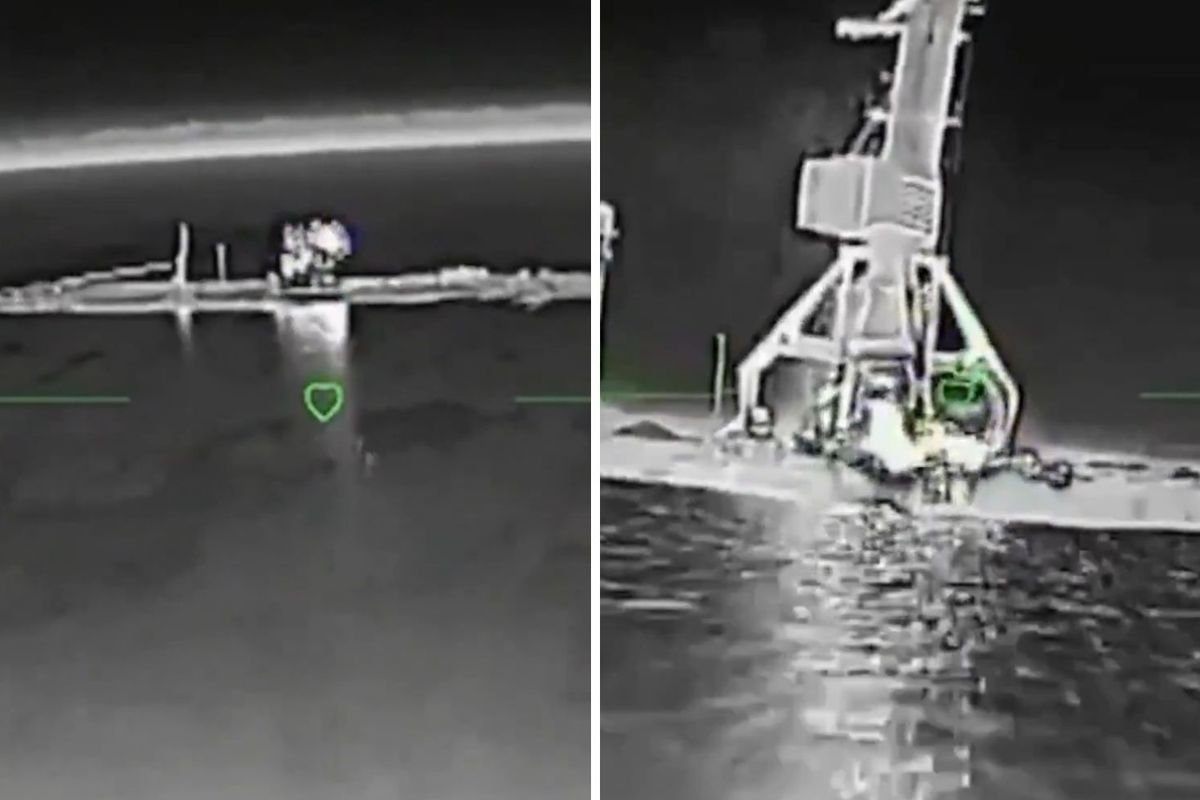 Ukrayna Rus gemisini böyle imha etmiş