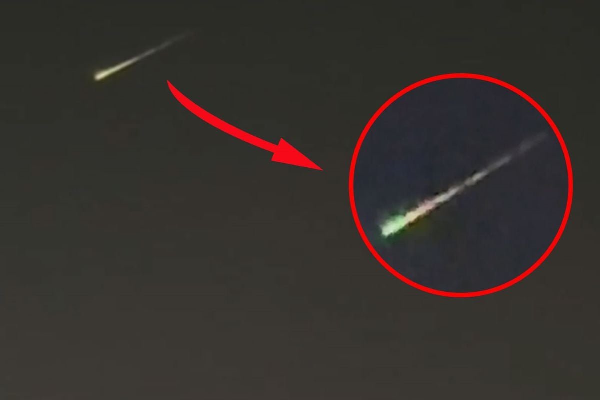 Uşak'ta gökyüzünde parlak bir cisim görüldü