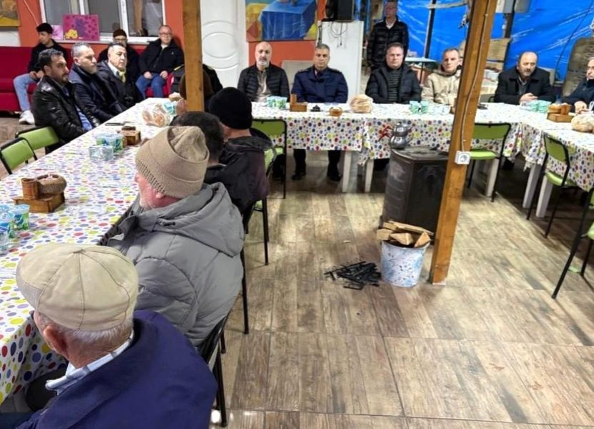 Şehit ailesinden iftar yemeği